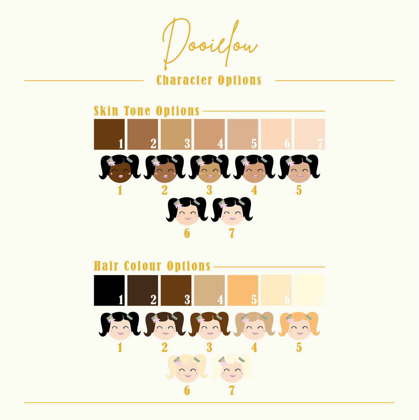 Customisable Fairy & Unicorn Selection Pack