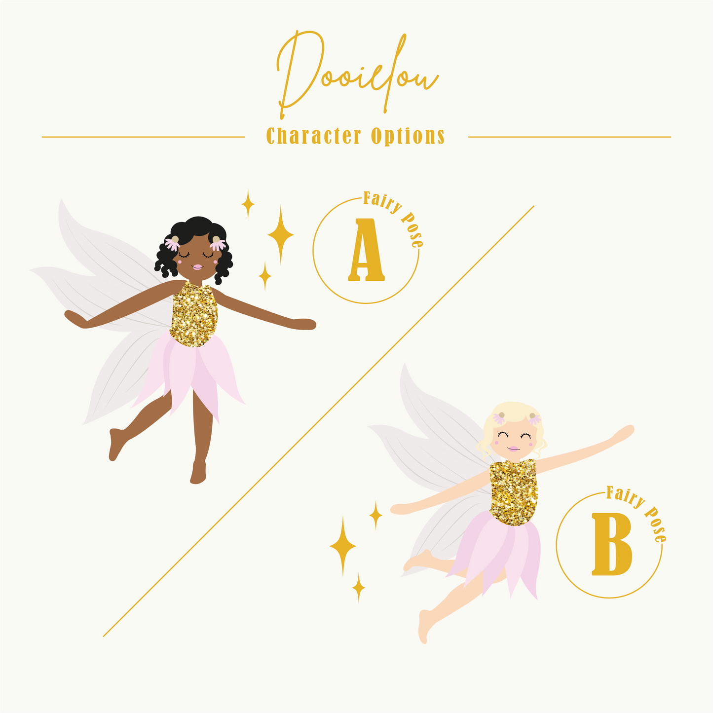 Customisable Fairy & Unicorn Selection Pack