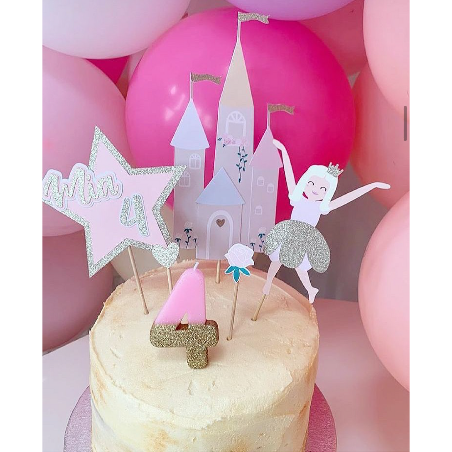 Castle Cake Topper