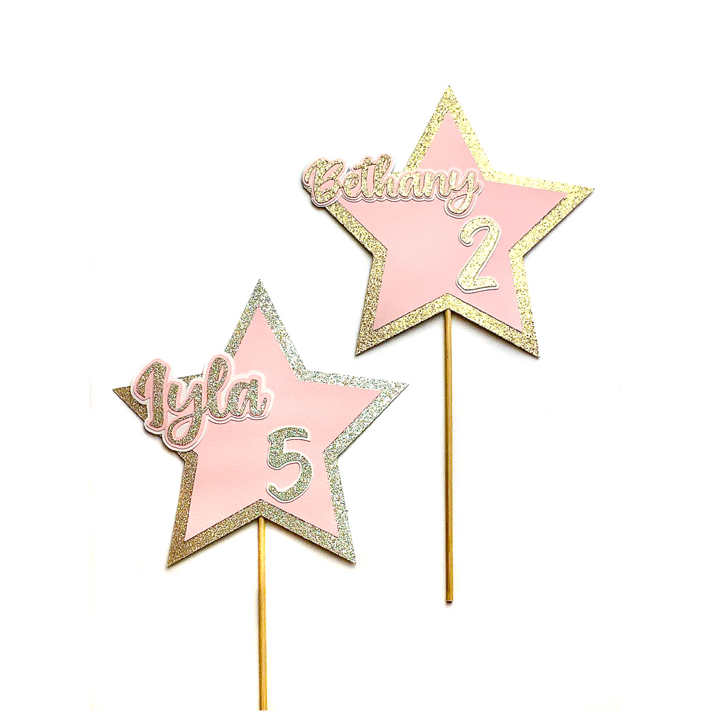 Personalised Star Wand Topper